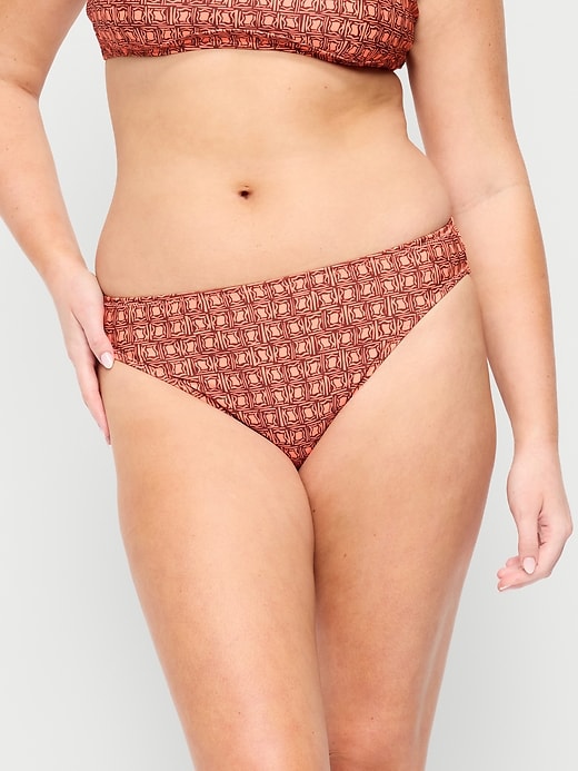 Image number 5 showing, Mid-Rise Bikini Swim Bottoms