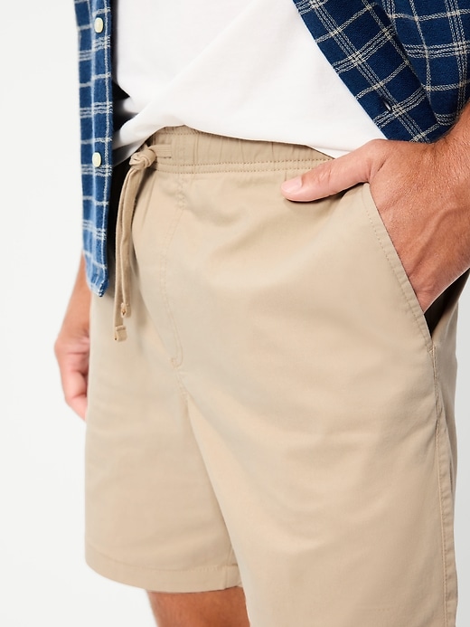 Image number 4 showing, Twill Jogger Shorts -- 7-inch inseam