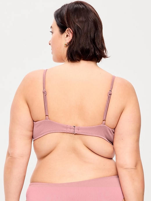 Image number 8 showing, Ribbed Bra Bikini Swim Top
