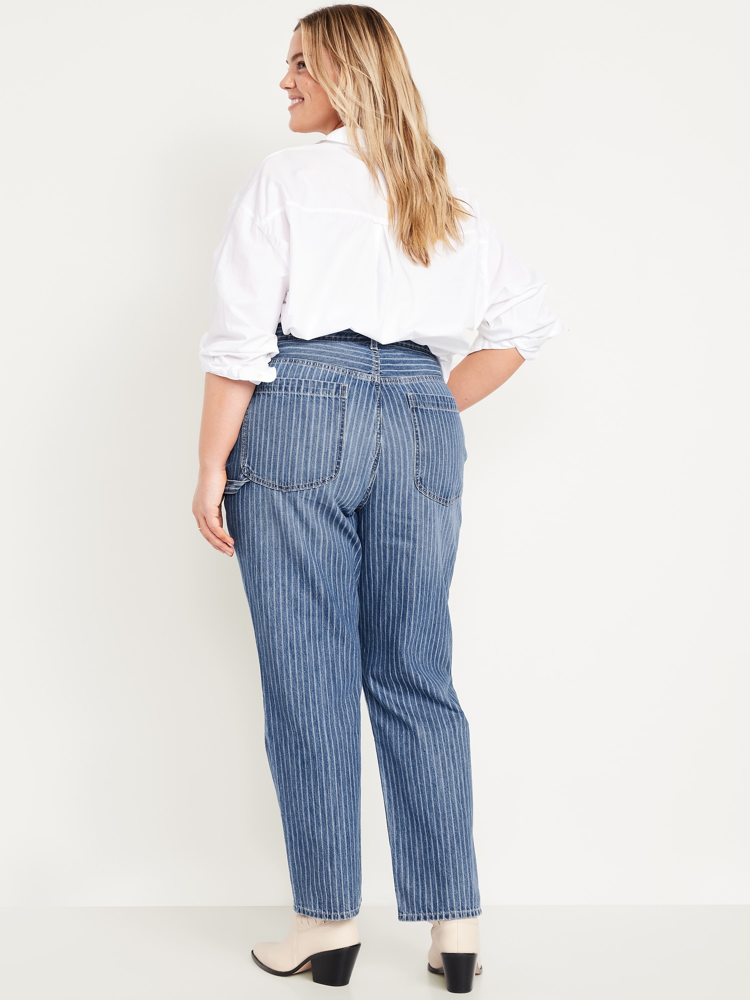 Image number 8 showing, High-Waisted OG Loose Rigid Jeans