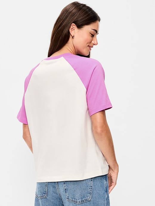 Image number 2 showing, Vintage Crew-Neck Raglan T-Shirt