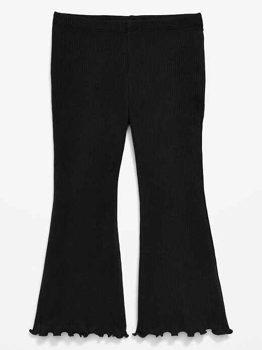 Image number 1 showing, Ribbed Flare Leggings for Toddler Girls
