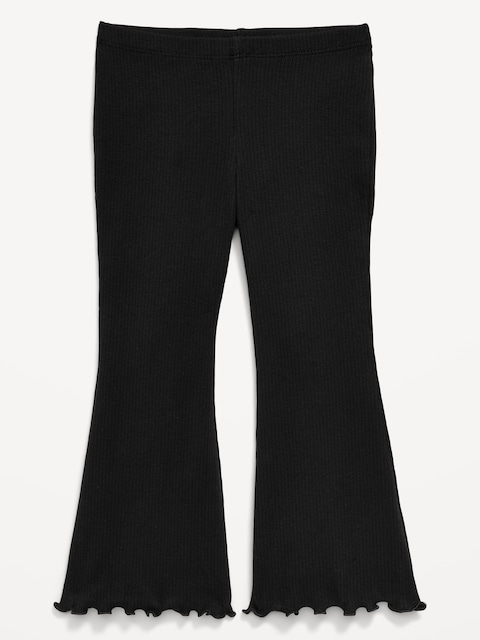 Ribbed Flare Leggings for Toddler Girls