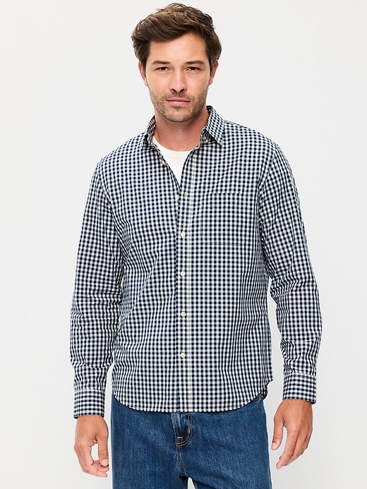 Image number 1 showing, Classic Fit Everyday Plaid Poplin Shirt