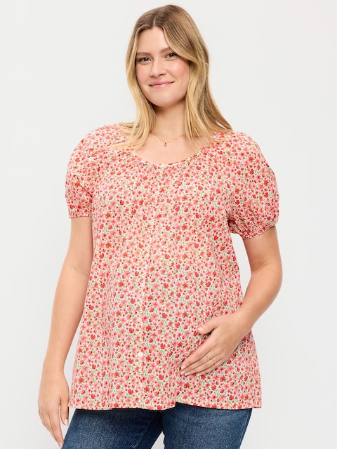 Maternity Airy Button-Down Top