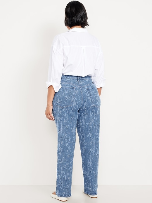Image number 8 showing, Curvy High-Waisted OG Loose Textured Jeans
