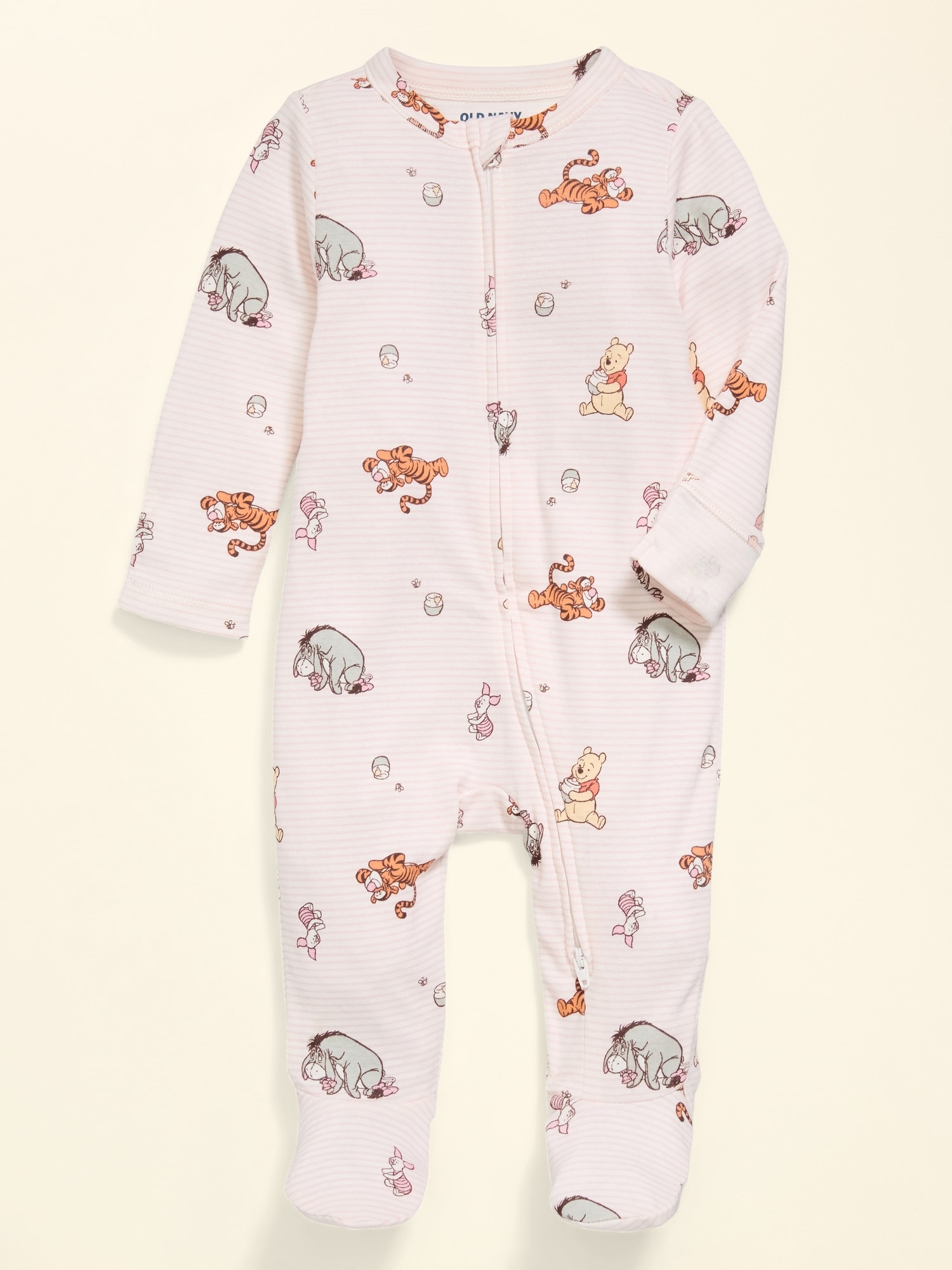 Old Navy x Disney Winnie the Pooh 2-Way-Zip Sleep & Play Footed One-Piece for Baby