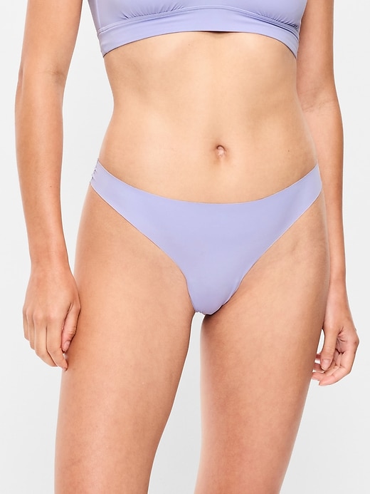 Image number 1 showing, Low-Rise No-Show Thong