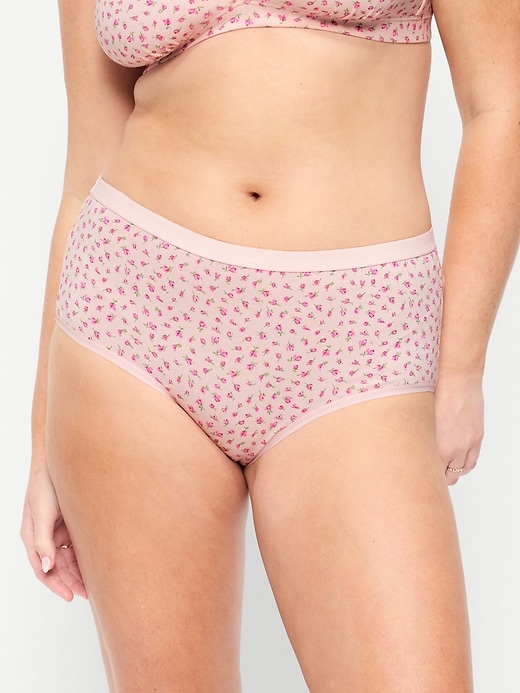 Image number 5 showing, High-Waisted Everyday Brief Cotton Underwear