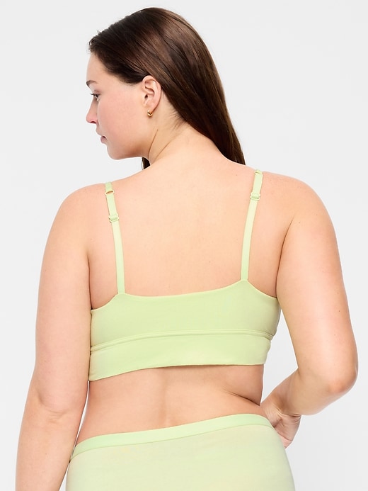 Image number 5 showing, Cotton Cami Bralette