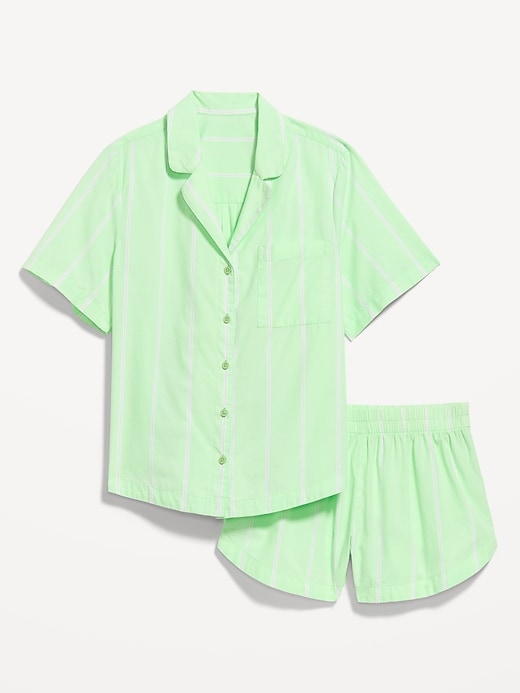 Image number 4 showing, Poplin Pajama Short Set