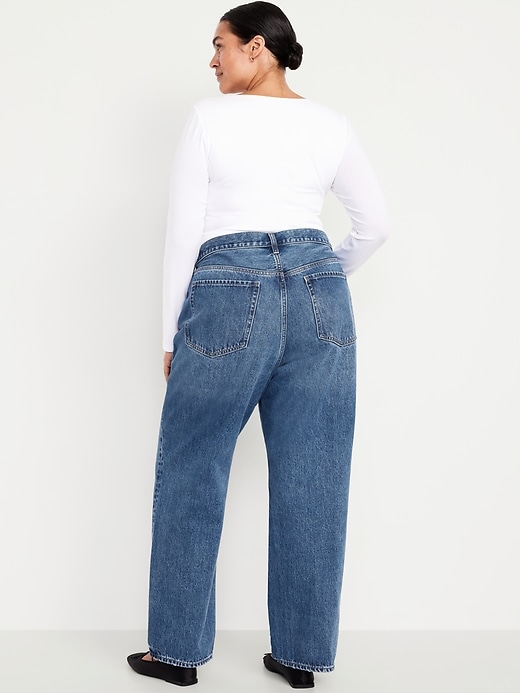Image number 7 showing, High-Waisted OG Rigid Loose Jeans