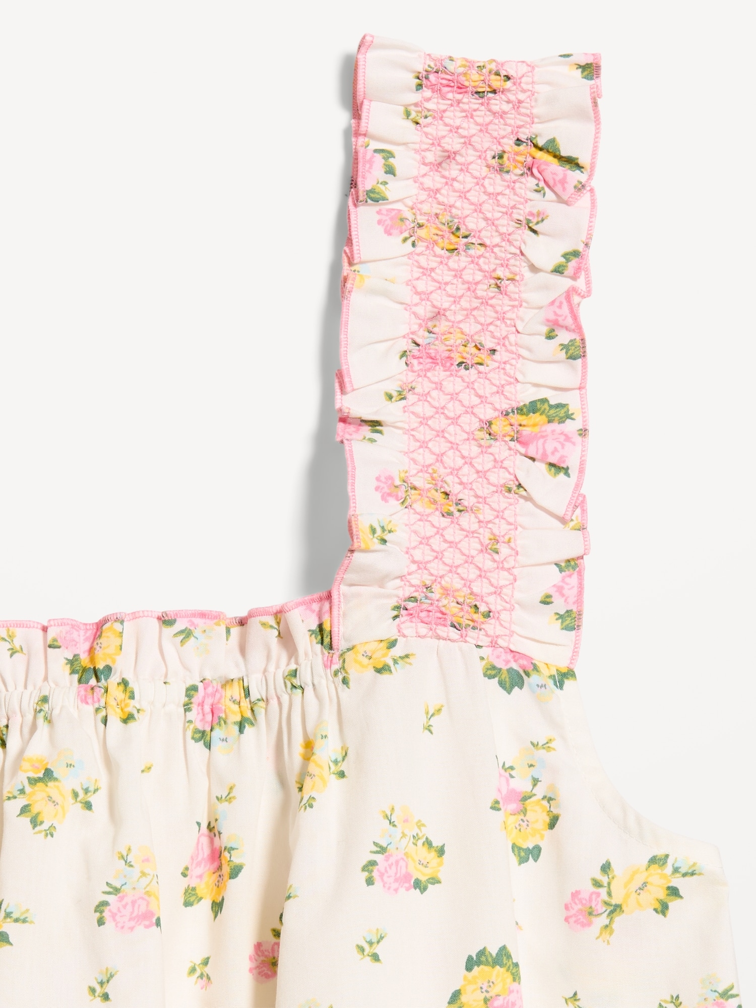 Ruffled Pajama Tank and Shorts Set