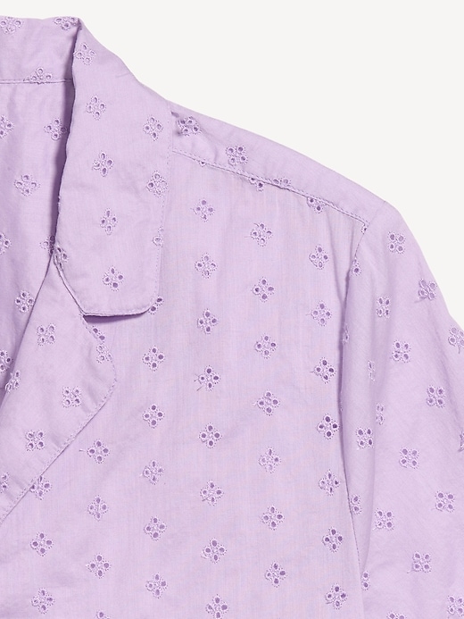 Image number 5 showing, Classic Eyelet Sleep Short Set