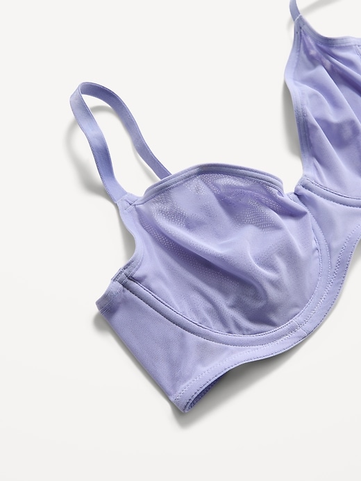 Image number 2 showing, Mesh Balconette Bra