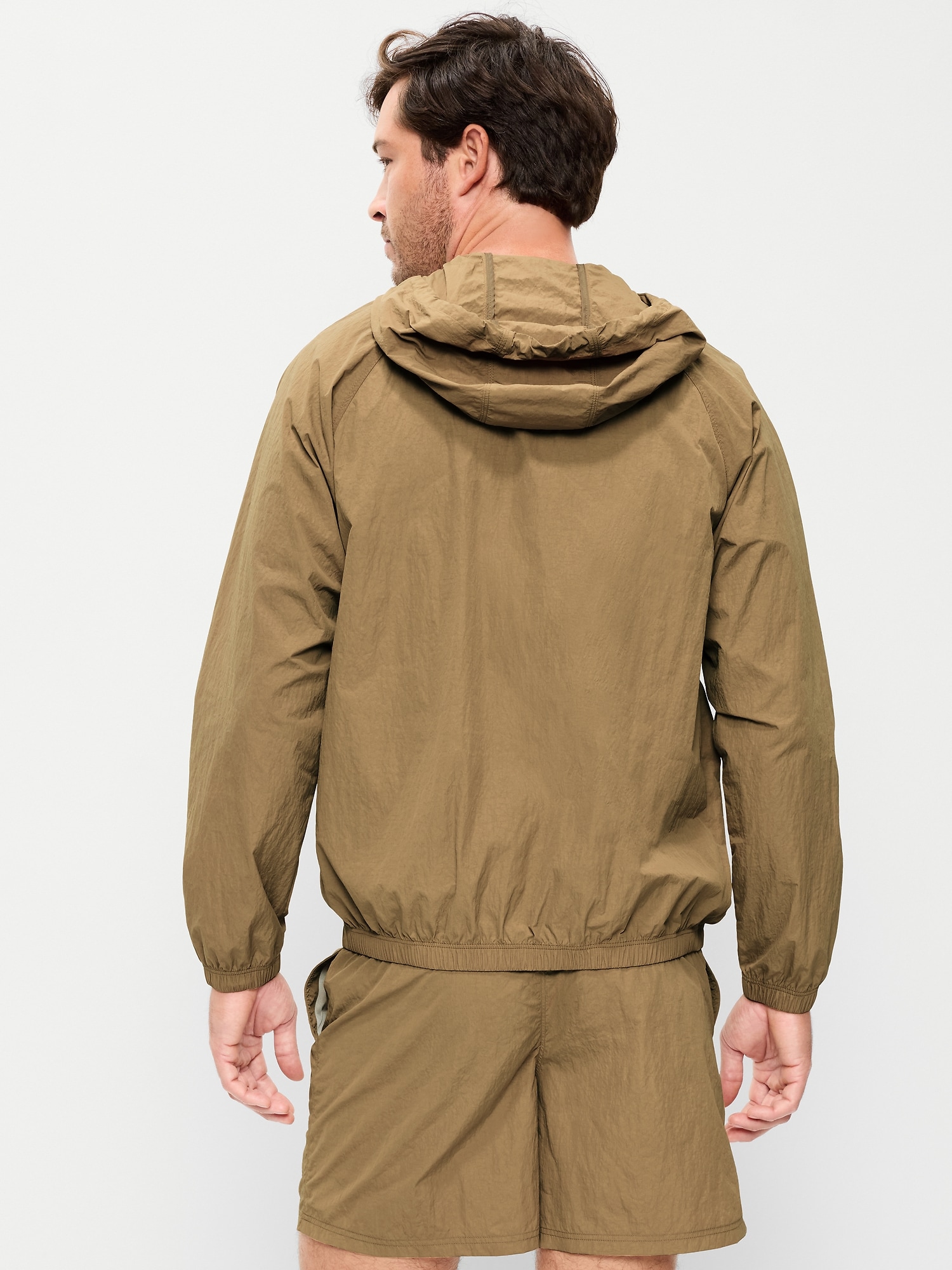 Loose Full Zip Utility Jacket