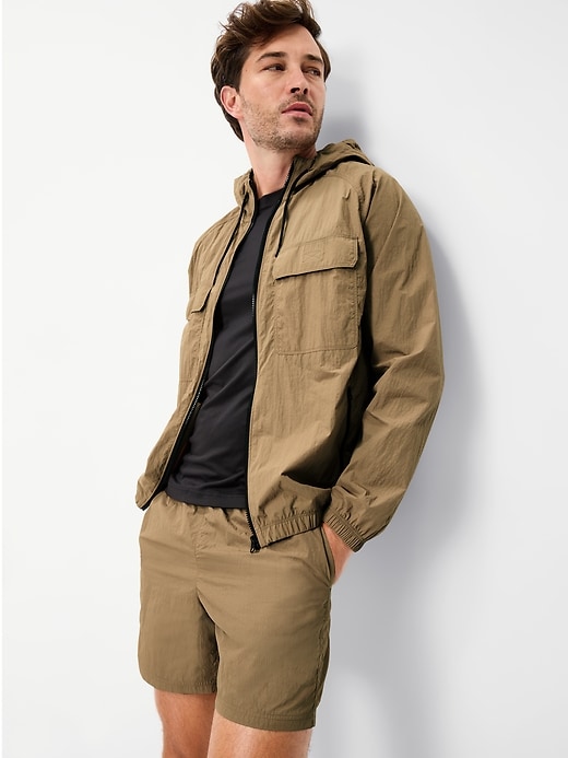 Image number 3 showing, Loose Full Zip Utility Jacket
