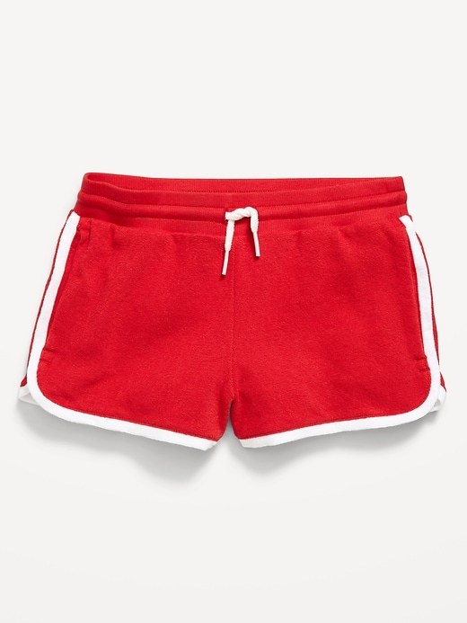 Image number 4 showing, Dolphin-Hem Terry Shorts for Girls