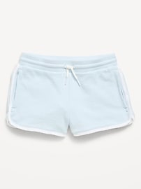 Image number 4 showing, Dolphin-Hem Terry Shorts for Girls