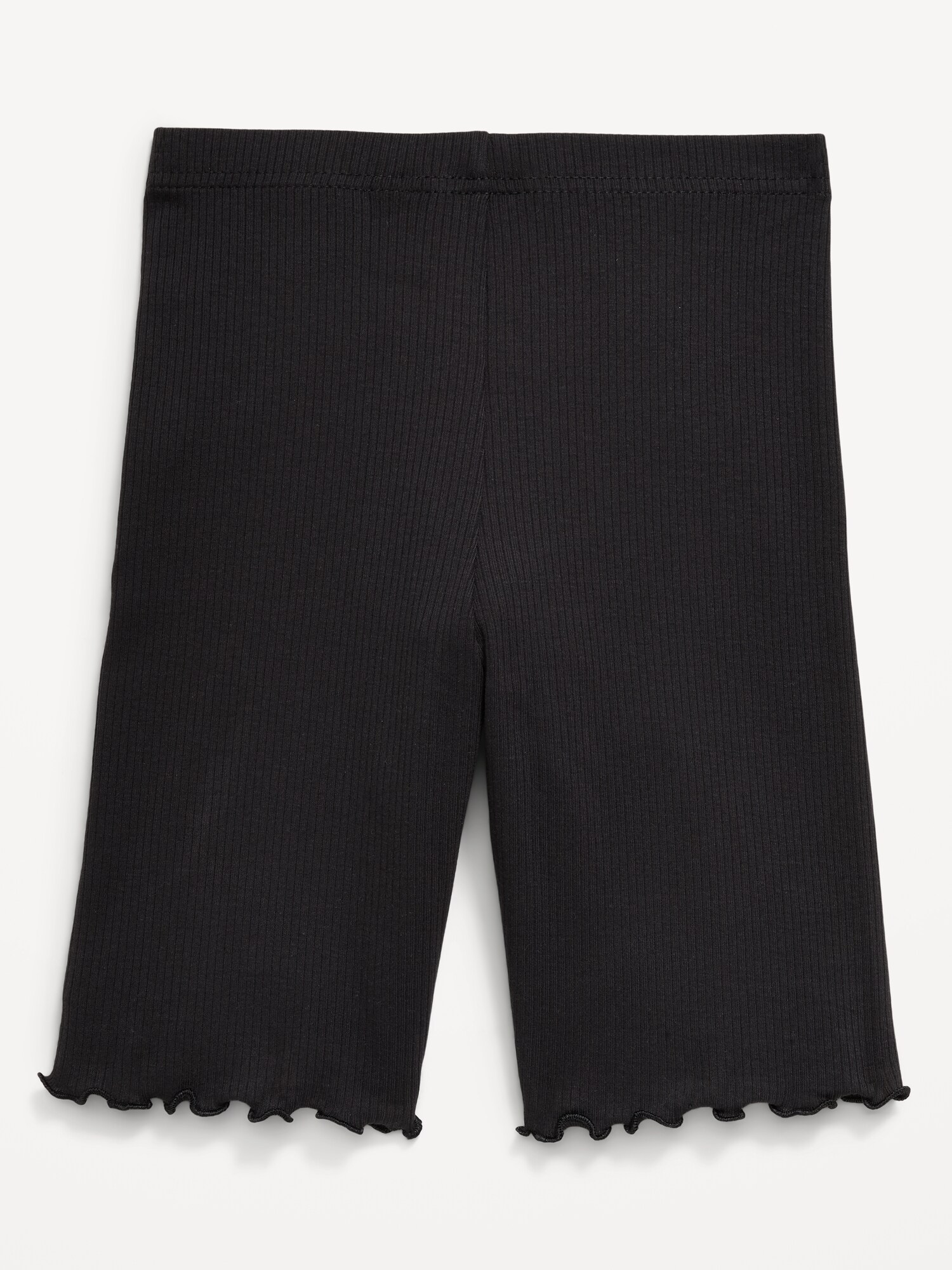 Шорты Old Navy Printed Long Jersey Biker Shorts для девочек, цвет: Чёрный — фото 2