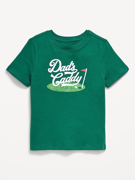Image number 1 showing, Short-Sleeve Unisex Graphic T-Shirt for Toddler