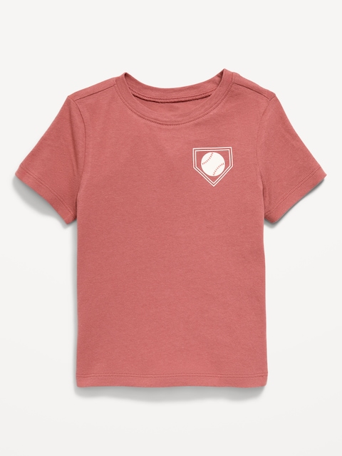 Short-Sleeve Unisex Graphic T-Shirt for Toddler