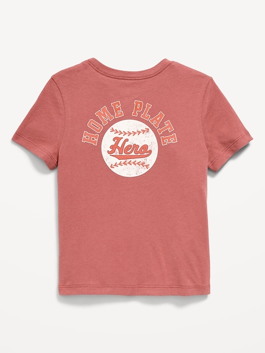 Image number 2 showing, Short-Sleeve Unisex Graphic T-Shirt for Toddler