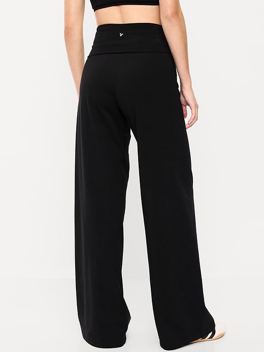 Image number 2 showing, High-Waisted PowerChill Wide-Leg Pants
