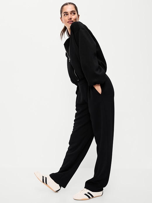 Image number 3 showing, Bounce Fleece Bubble-Hem Hoodie