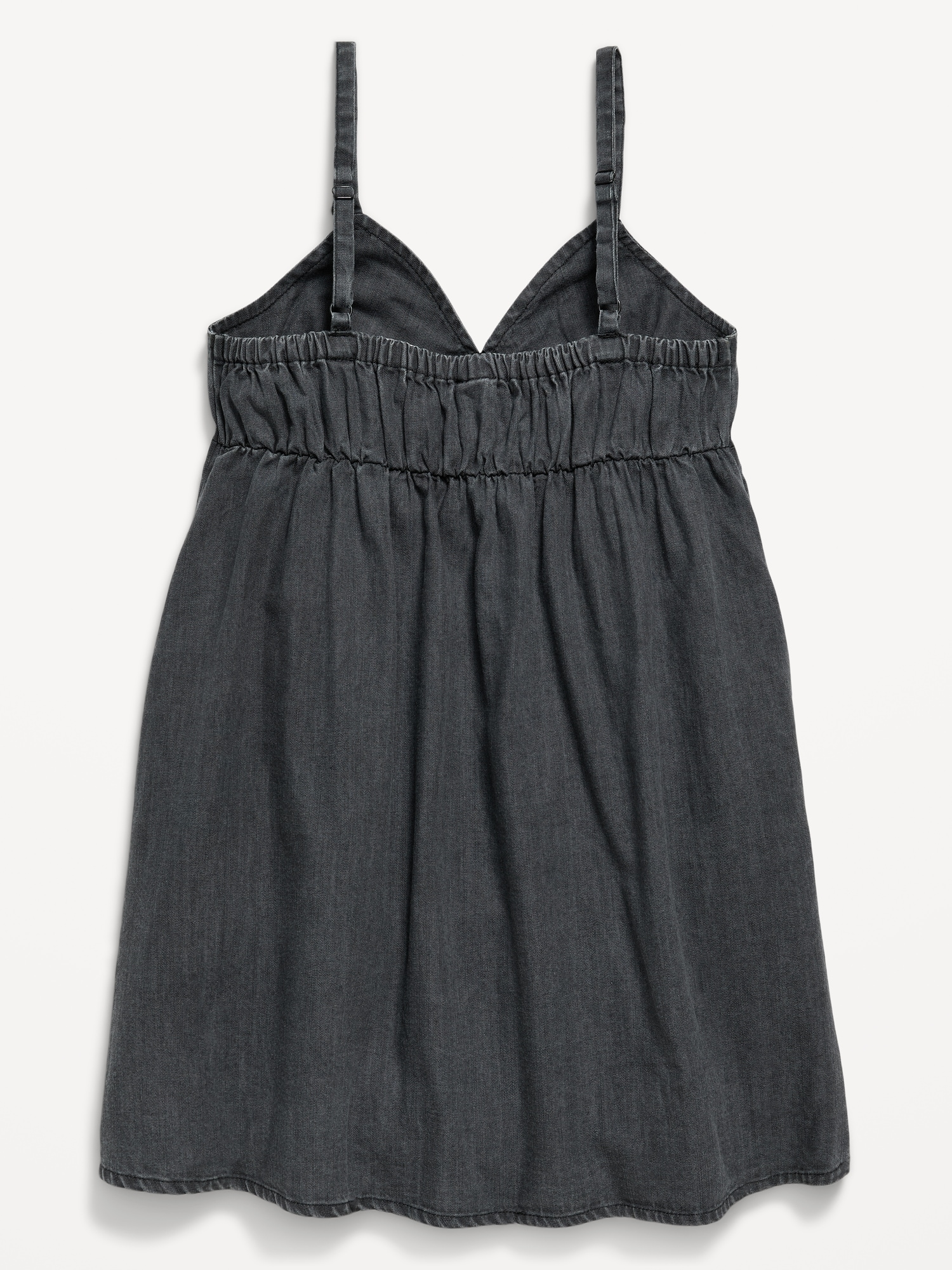 Sleeveless Swing Jean Dress for Girls