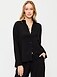 Open-Back Crinkle Gauze Button-Down Shirt - image 2