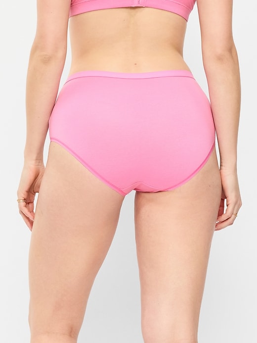 Image number 5 showing, High-Waisted Everyday Brief Cotton Underwear