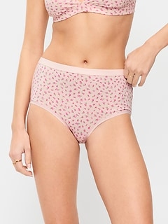 High-Waisted Everyday Brief Cotton Underwear