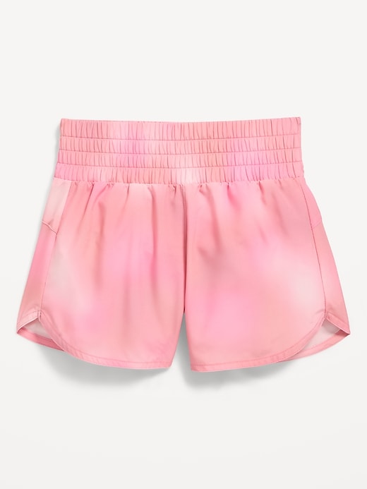 Image number 1 showing, High-Waisted Dolphin-Hem Run Shorts for Girls