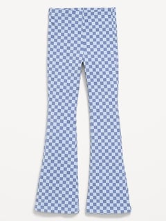 High-Waisted Flared Leggings for Girls