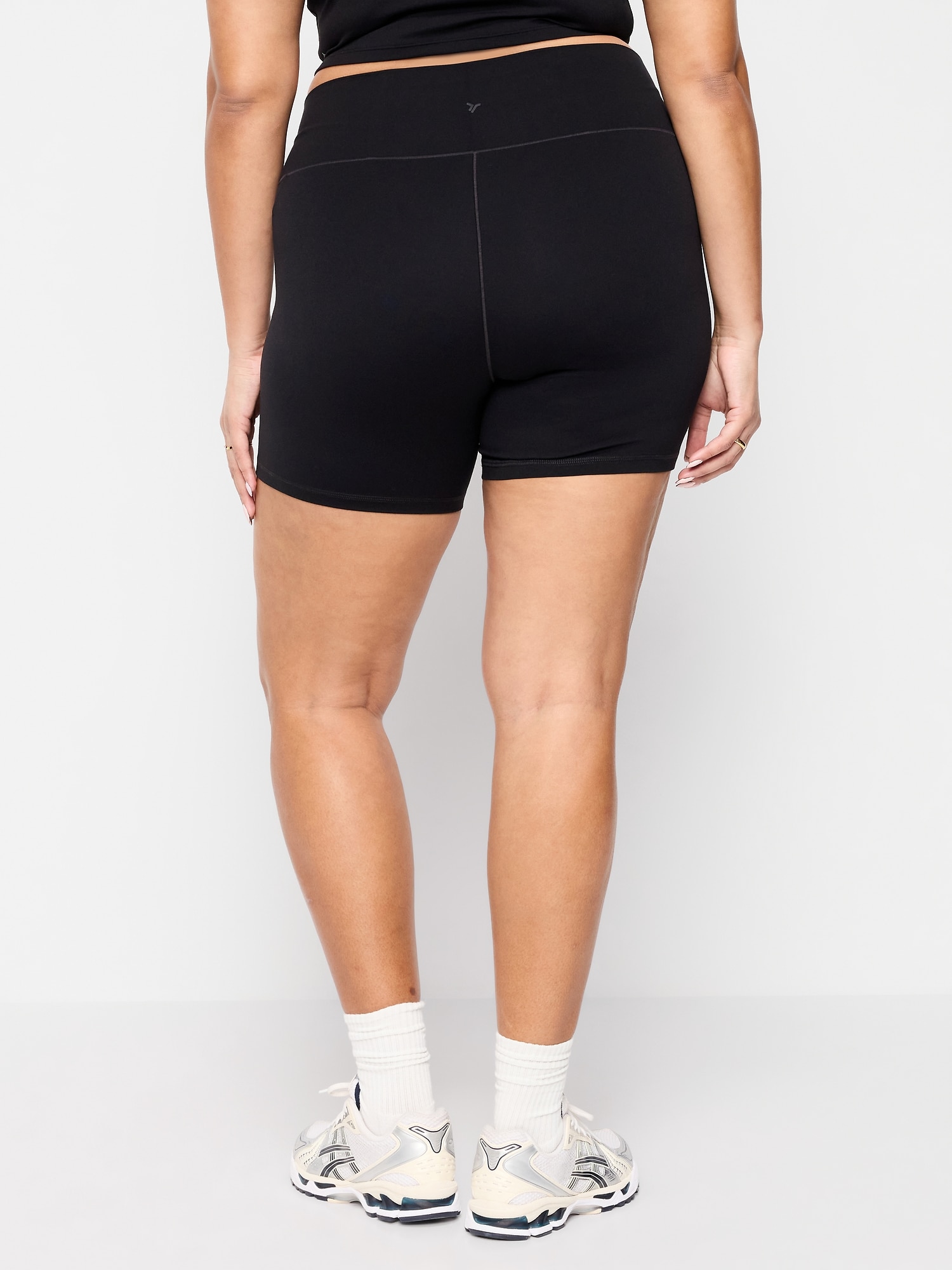 High-Waisted StudioSmooth Biker Shorts - 6-inch inseam