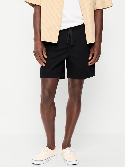 Image number 2 showing, Twill Jogger Shorts -- 7-inch inseam