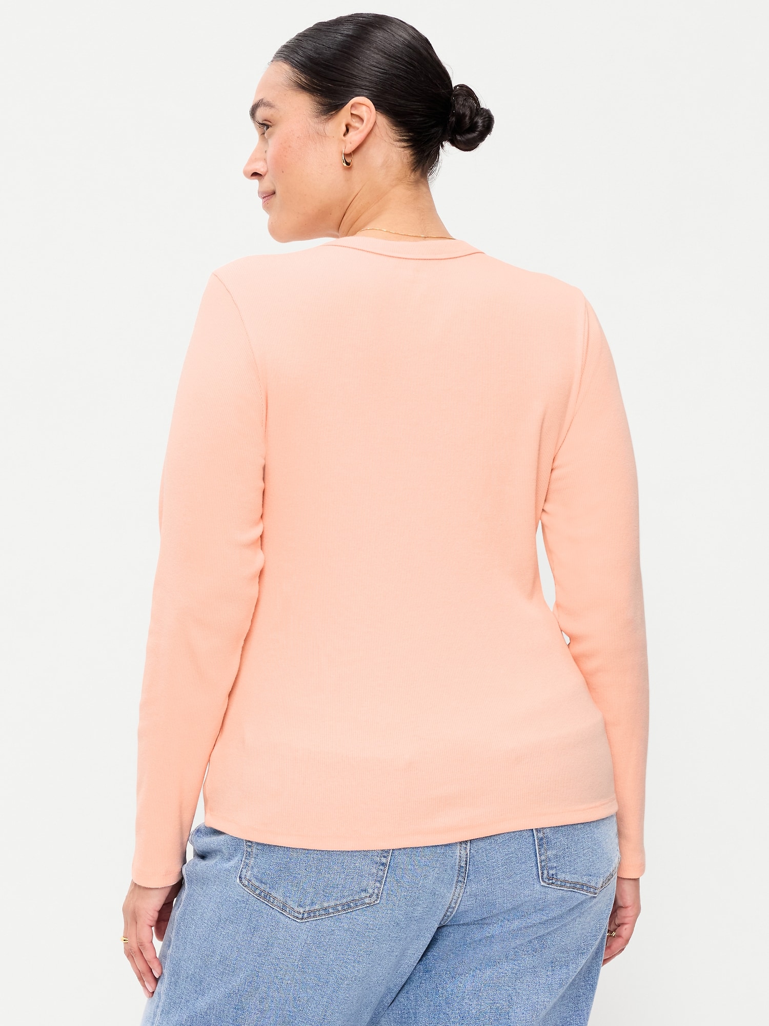 Image number 8 showing, Snug Long-Sleeve Crew-Neck T-Shirt