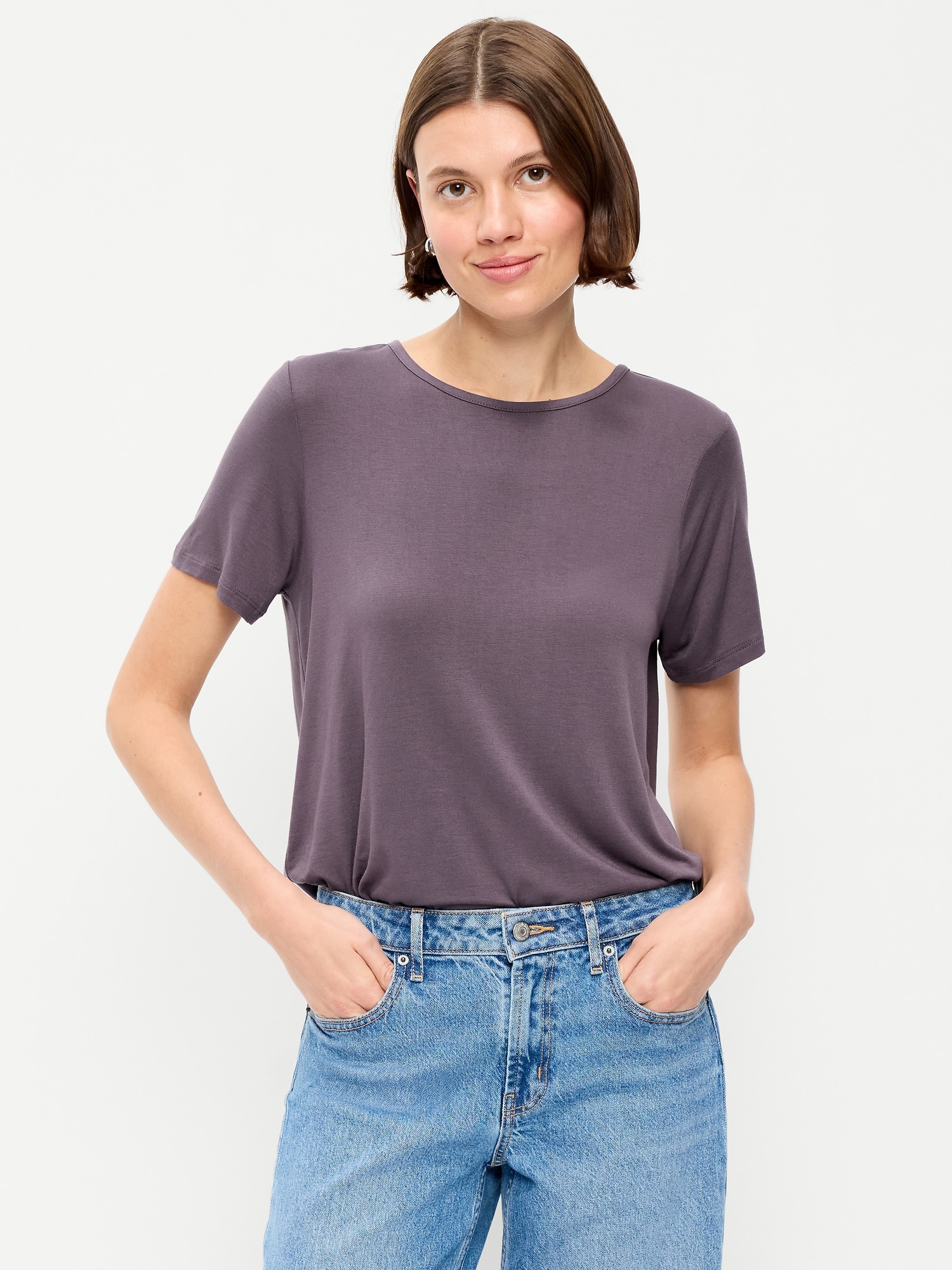 Luxe Crew-Neck T-Shirt