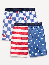 Image number 2 showing, Printed Jersey Pajama Shorts 2-Pack for Boys