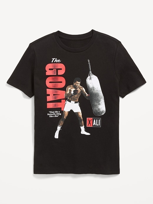 Image number 1 showing, Muhammad Ali™ Gender-Neutral Graphic T-Shirt for Kids
