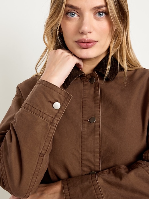 Image number 5 showing, Canvas Barn Jacket
