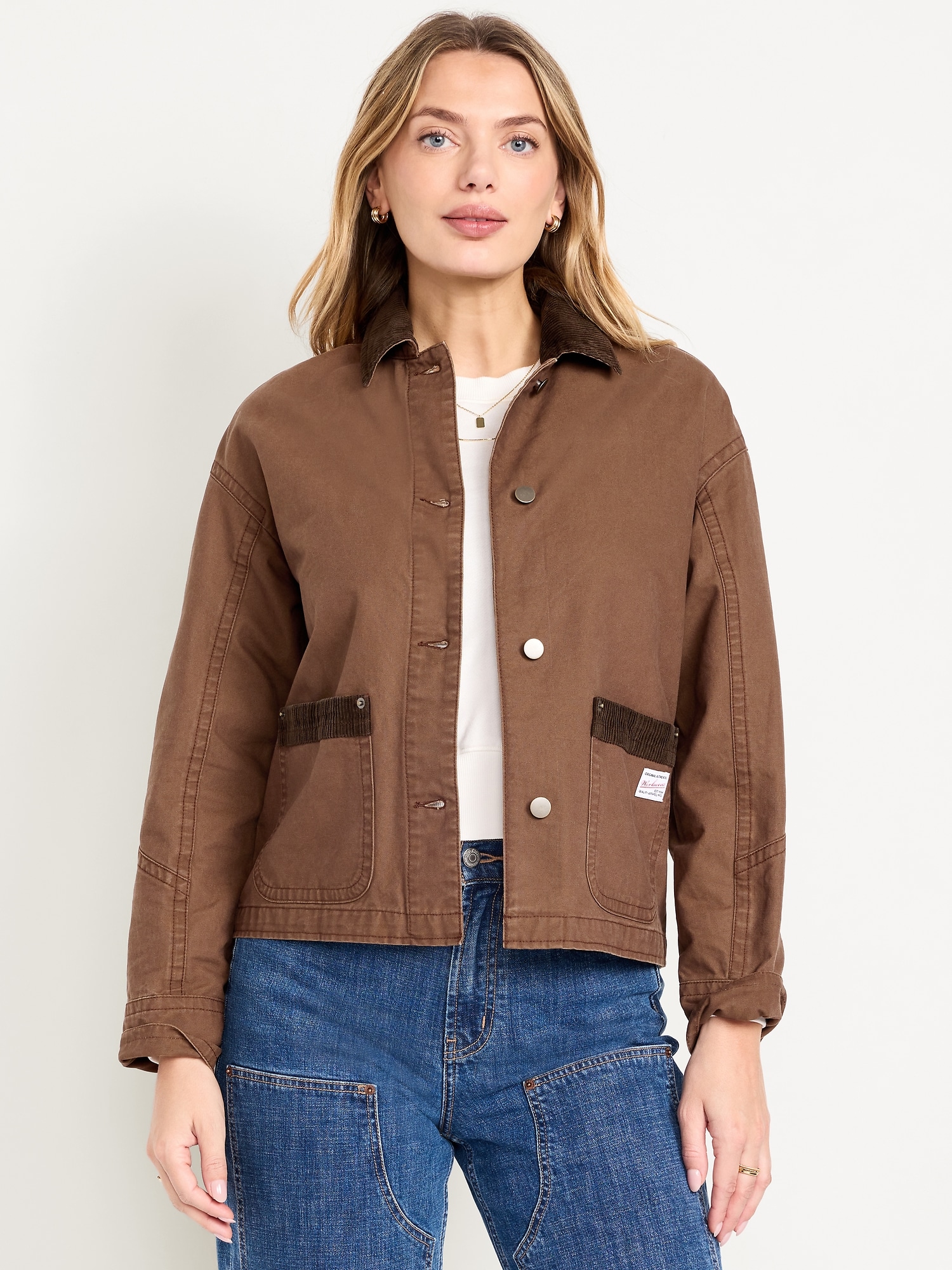 Image number 1 showing, Canvas Barn Jacket