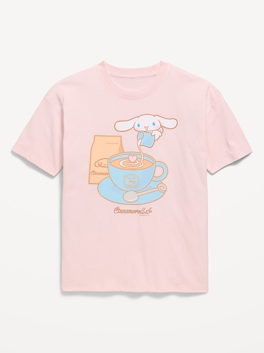 Image number 2 showing, Cinnamoroll™ Oversized Graphic T-Shirt for Girls