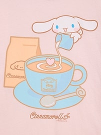 Image number 4 showing, Cinnamoroll™ Oversized Graphic T-Shirt for Girls