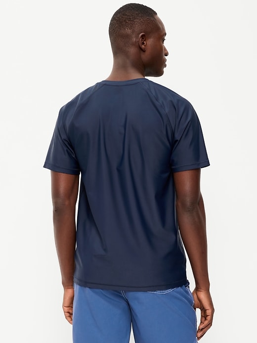 Image number 2 showing, Raglan-Sleeve Rashguard Swim Top