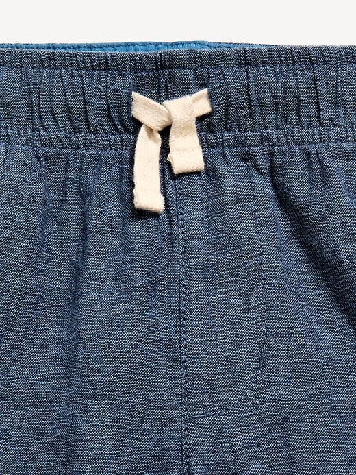Image number 5 showing, Knee Length Linen-Blend Dock Shorts for Boys