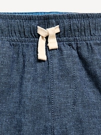 Image number 5 showing, Knee Length Linen-Blend Dock Shorts for Boys