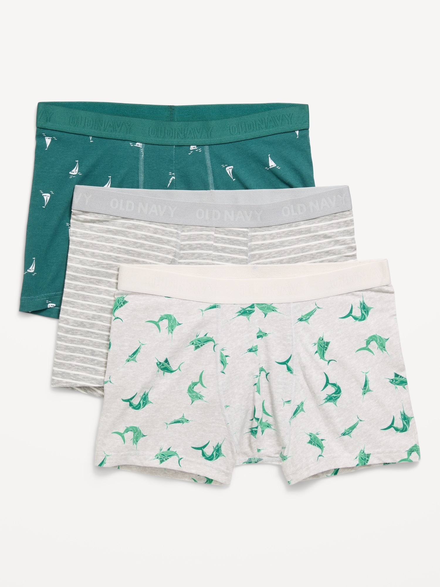 Printed Trunks 3-Pack - 3-inch inseam