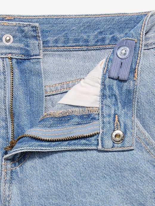 Image number 5 showing, Below Knee Super Baggy Utility Jean Shorts for Boys